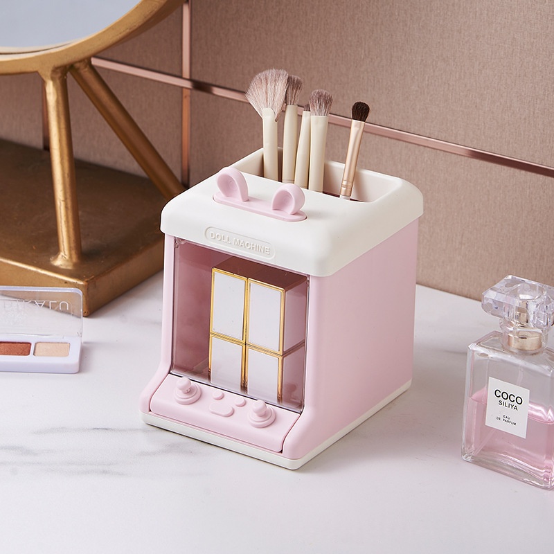 Desk Pen Holder Box