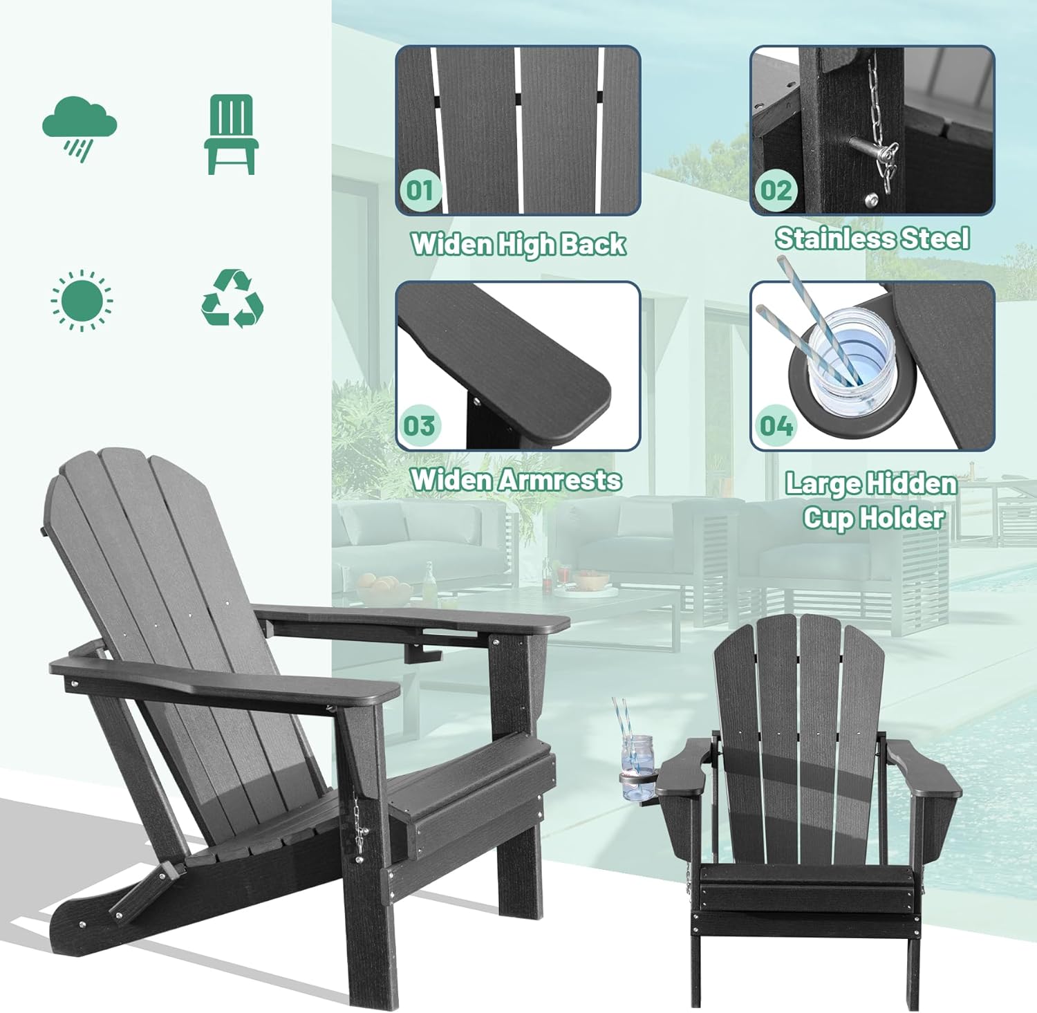 Adirondack Chairs Plastic
