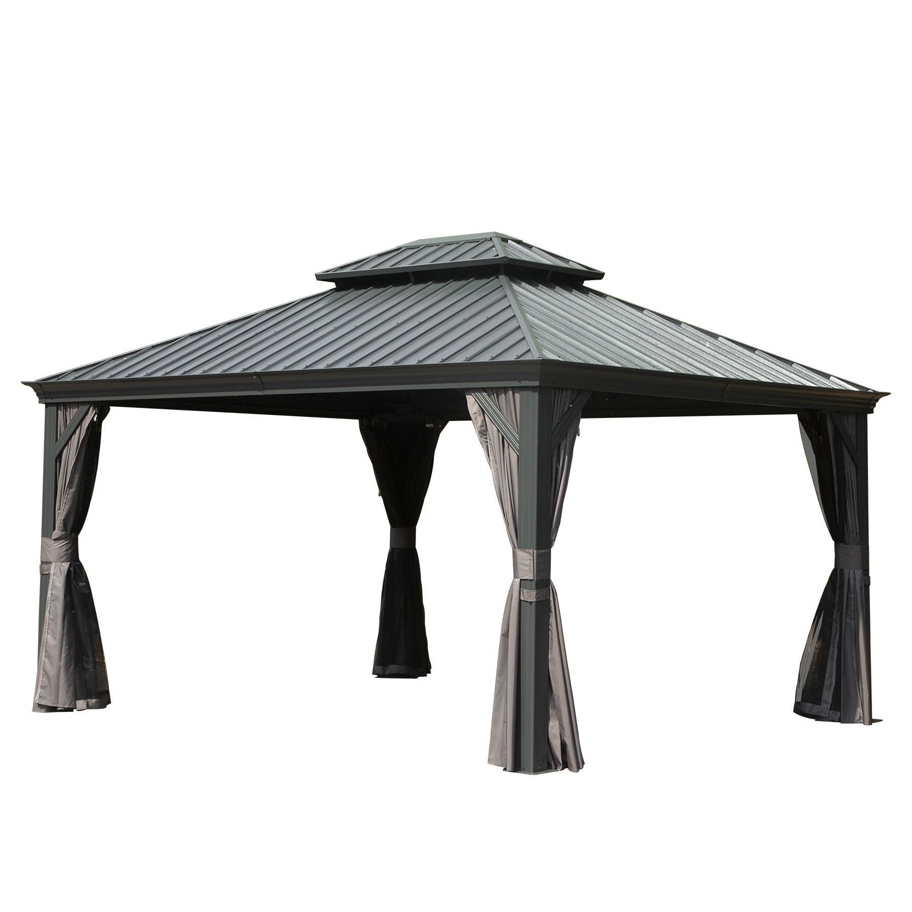 Hardtop Gazebo With Galvanized Steel Roof