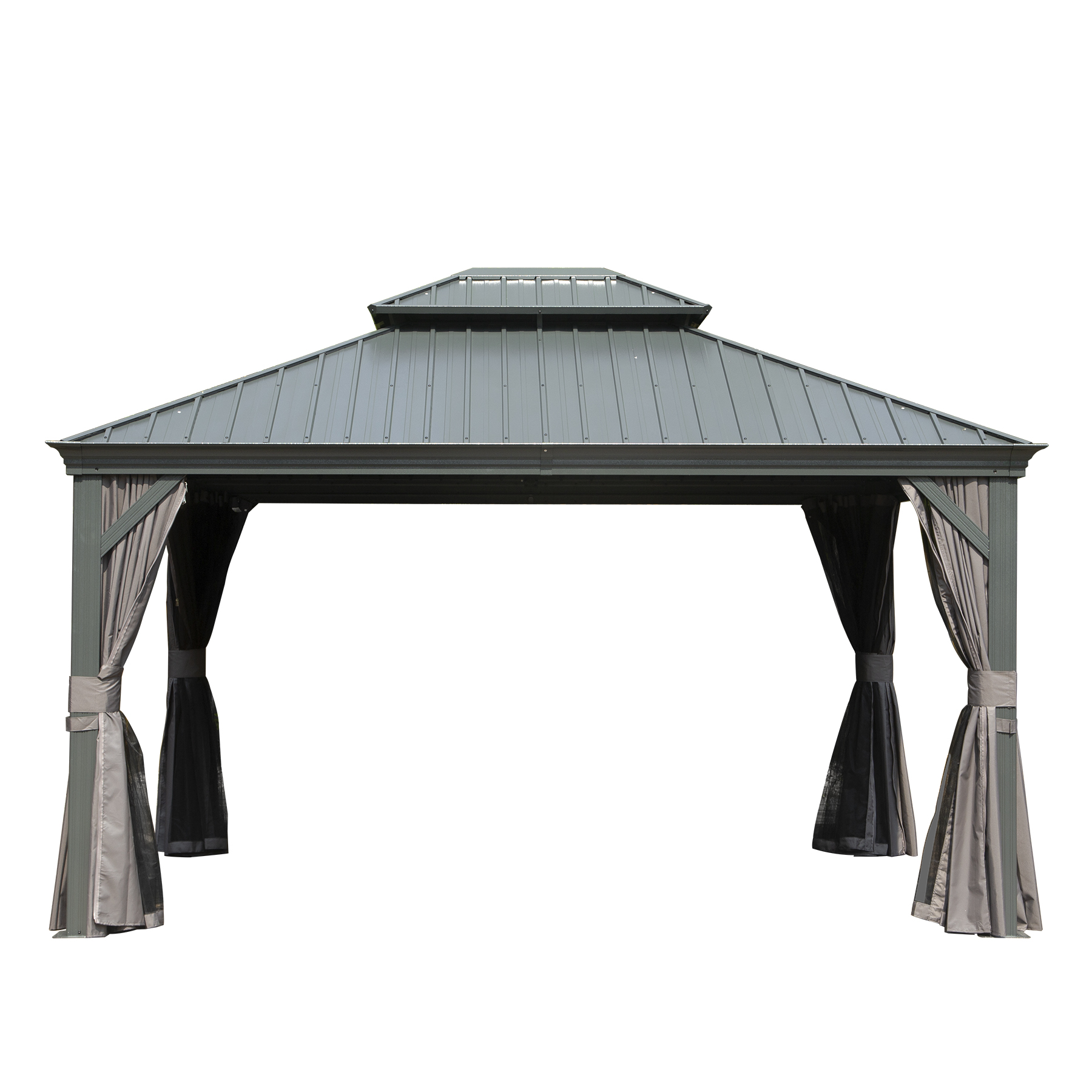 Hardtop Gazebo With Galvanized Steel Roof