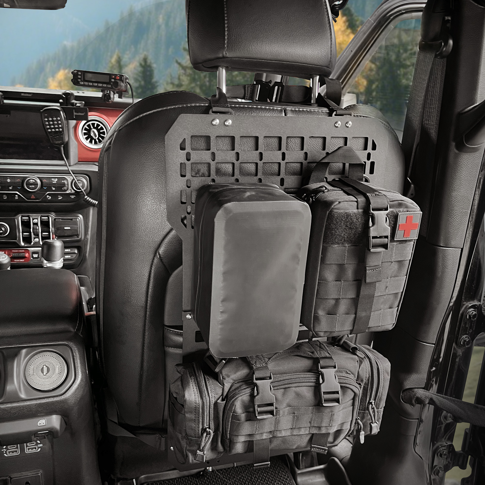 Seat Back Molle Panel
