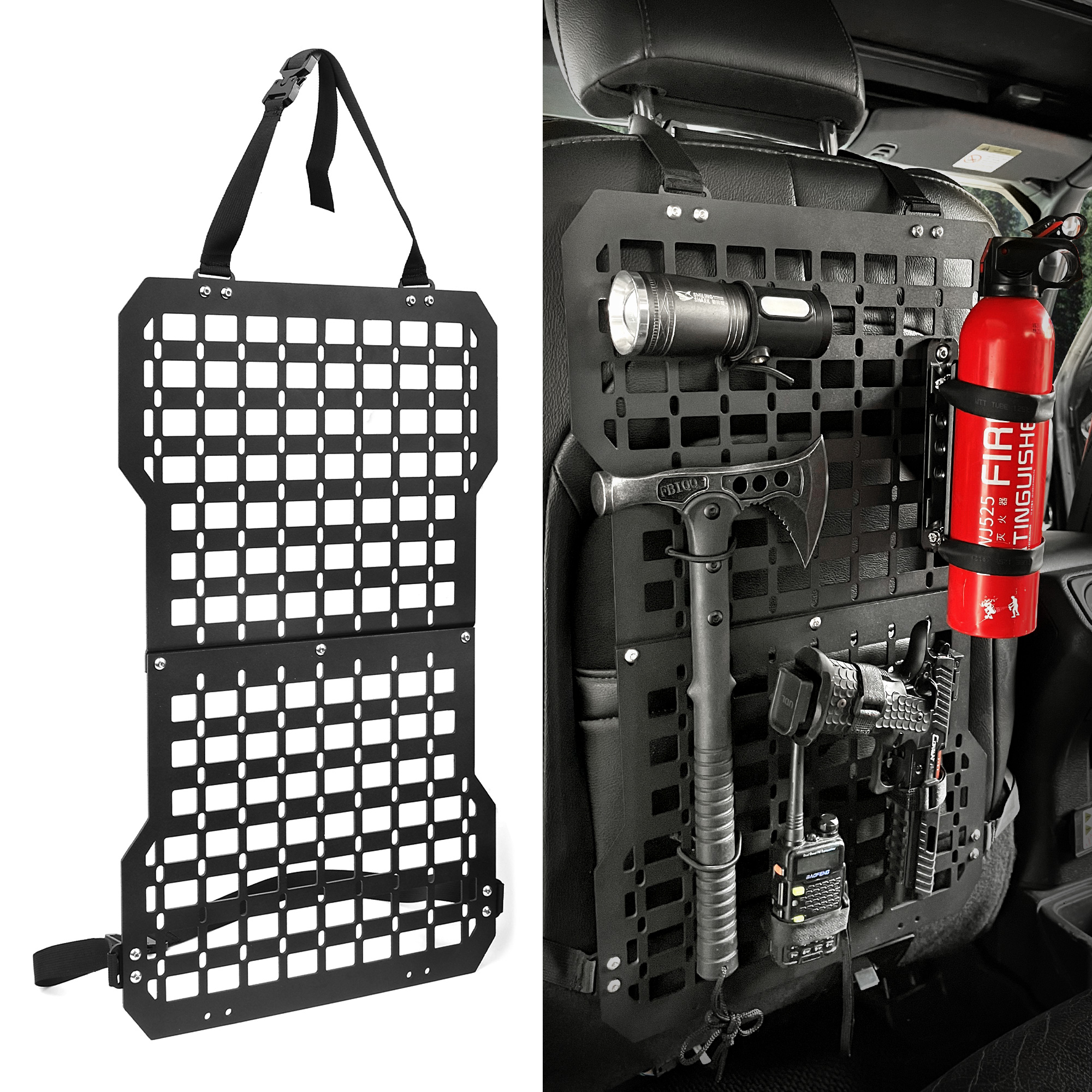 Seat Back Molle Panel