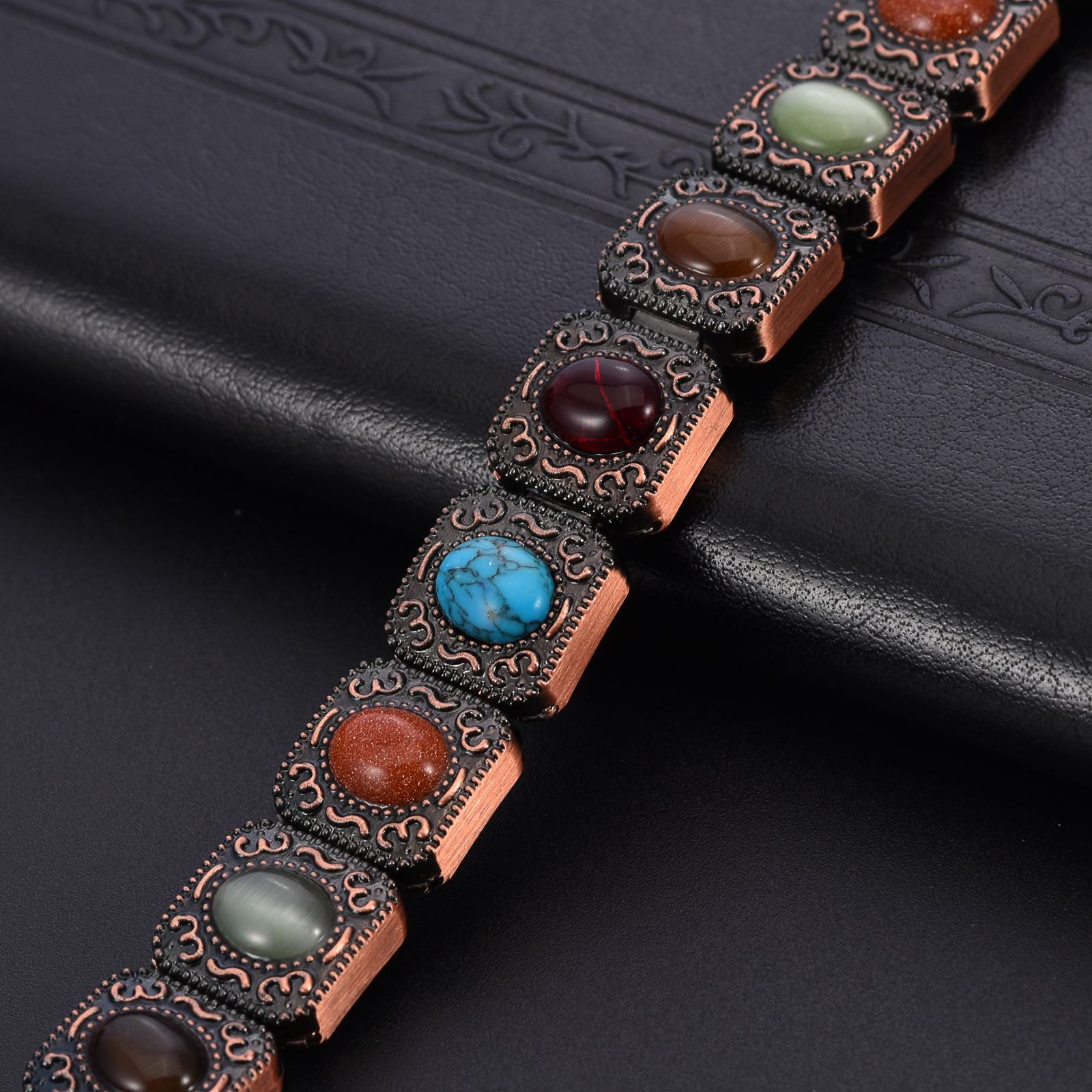 Square Bracelet Full-Crystal Sparkling Women