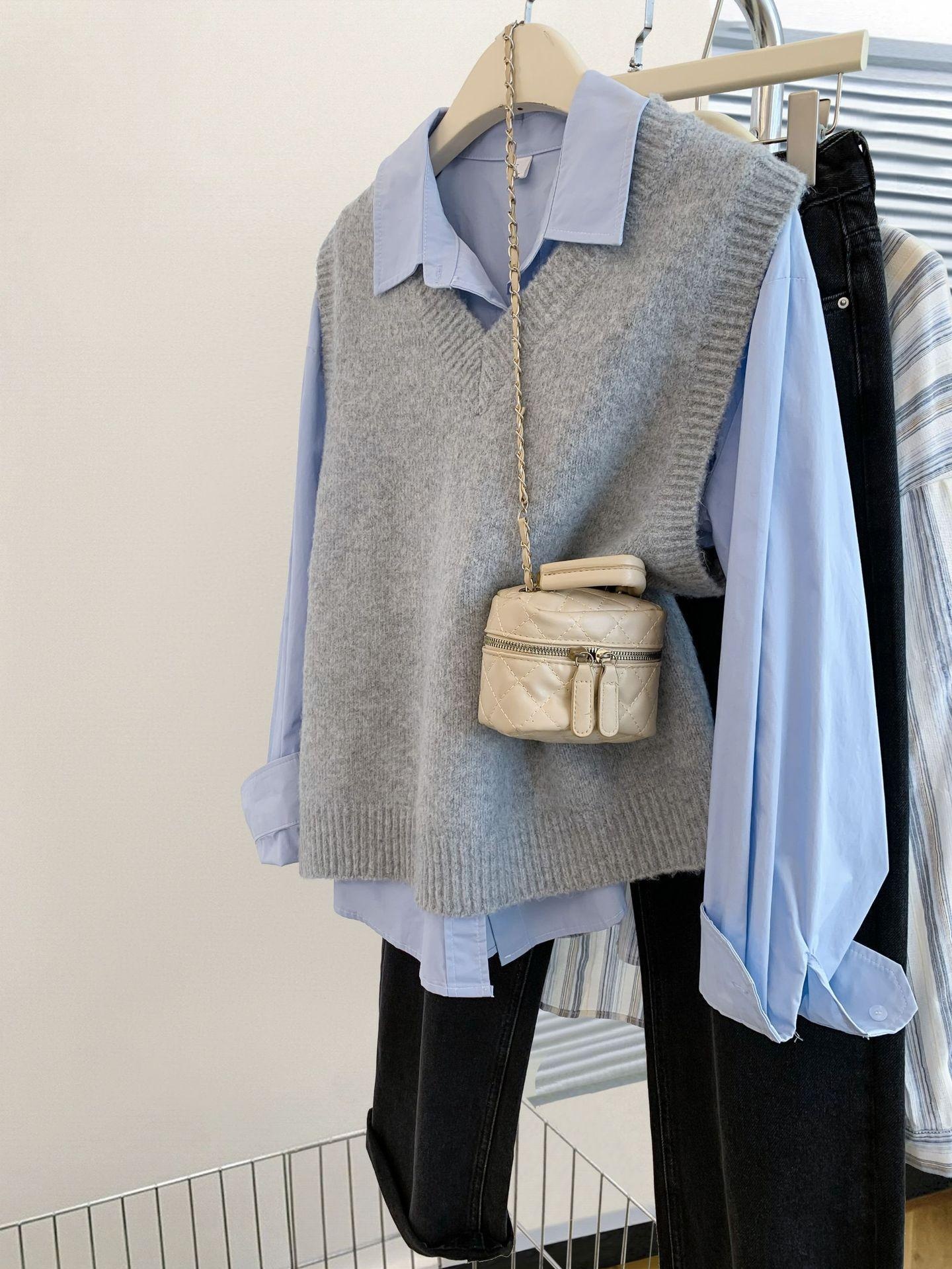Knitted Vest Non-pilling Women