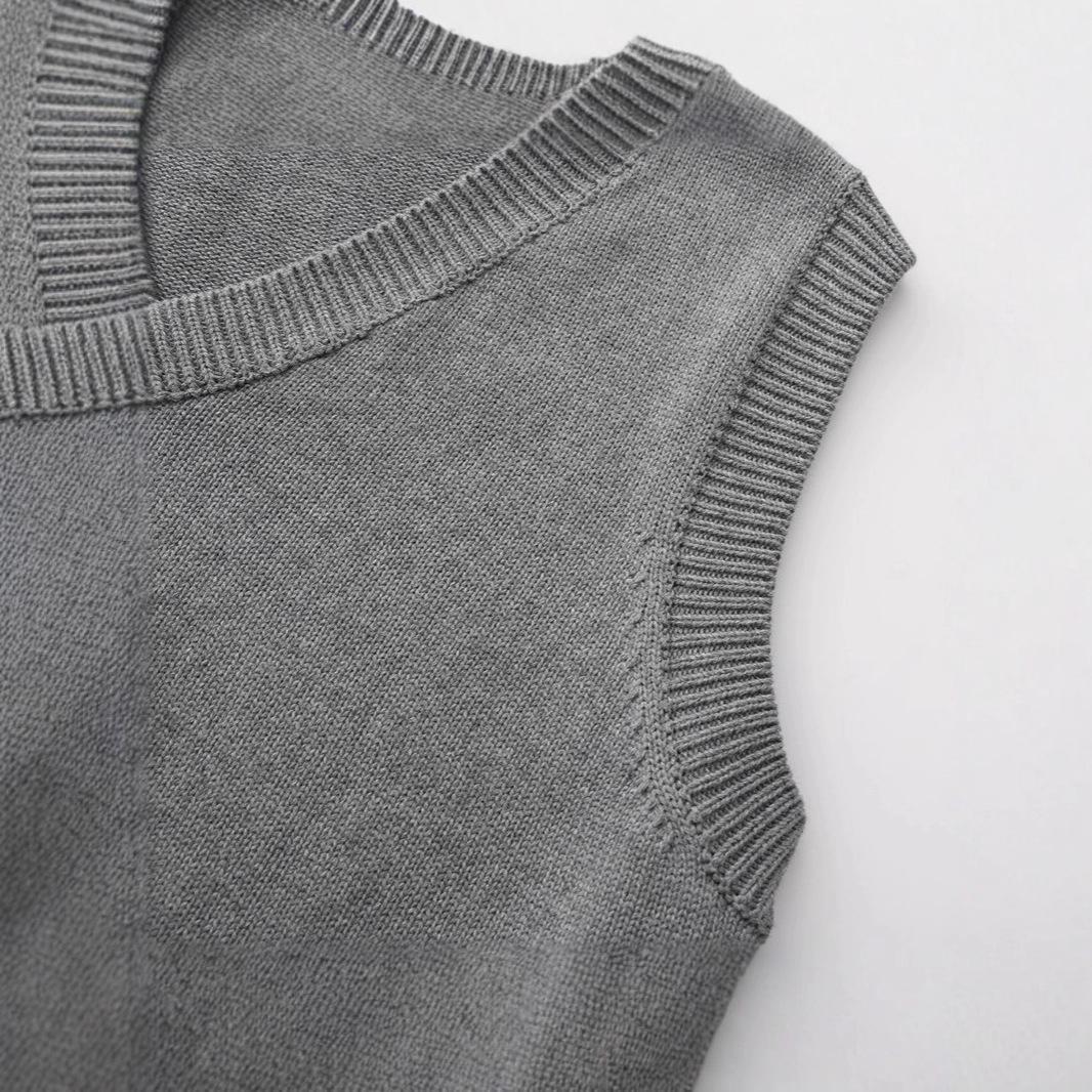 Knitted Vest Non-pilling Women