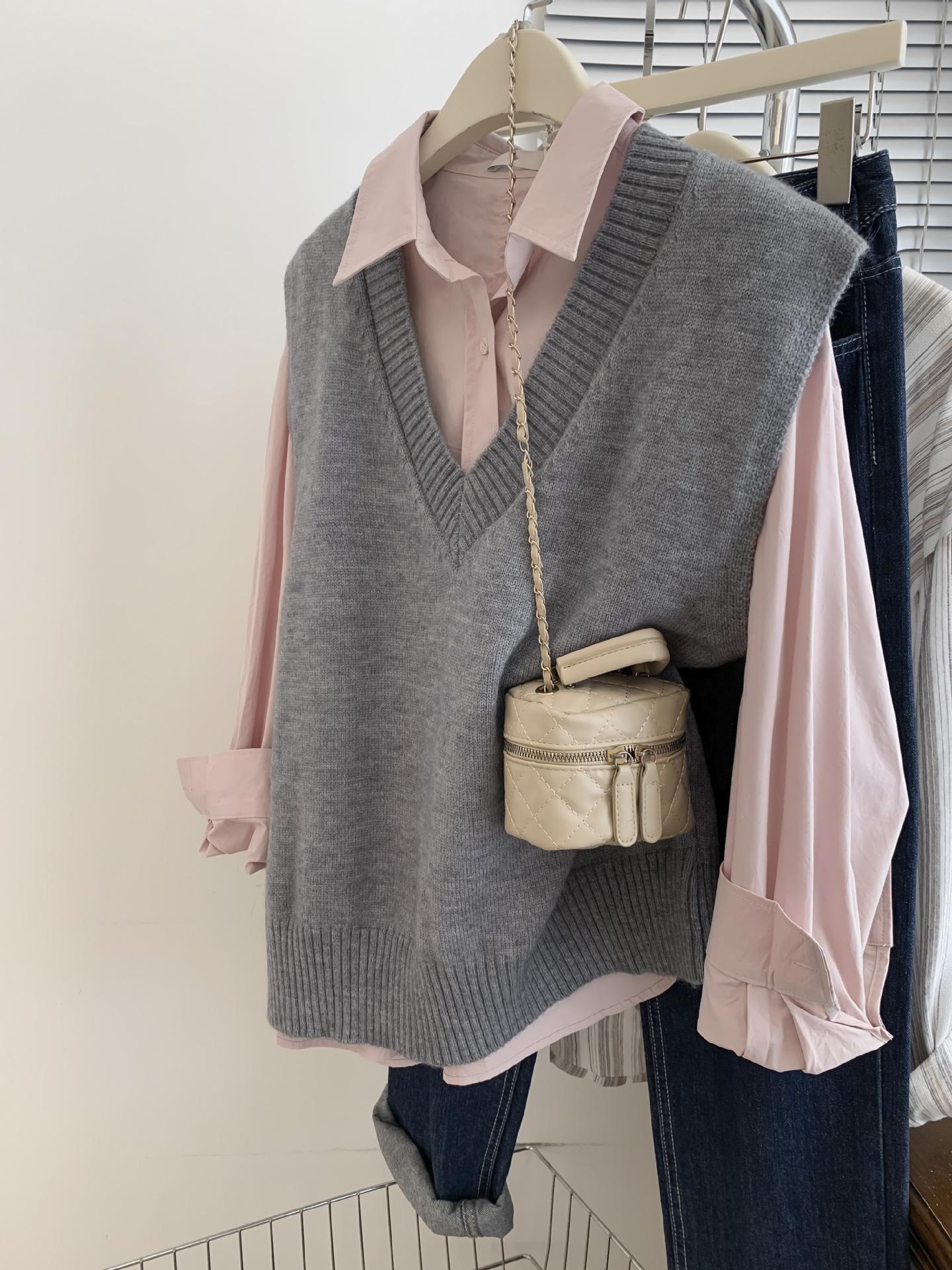 Knitted Vest Non-pilling Women