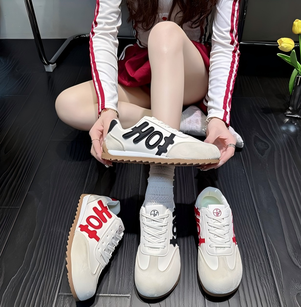 Retro Training Shoes Women