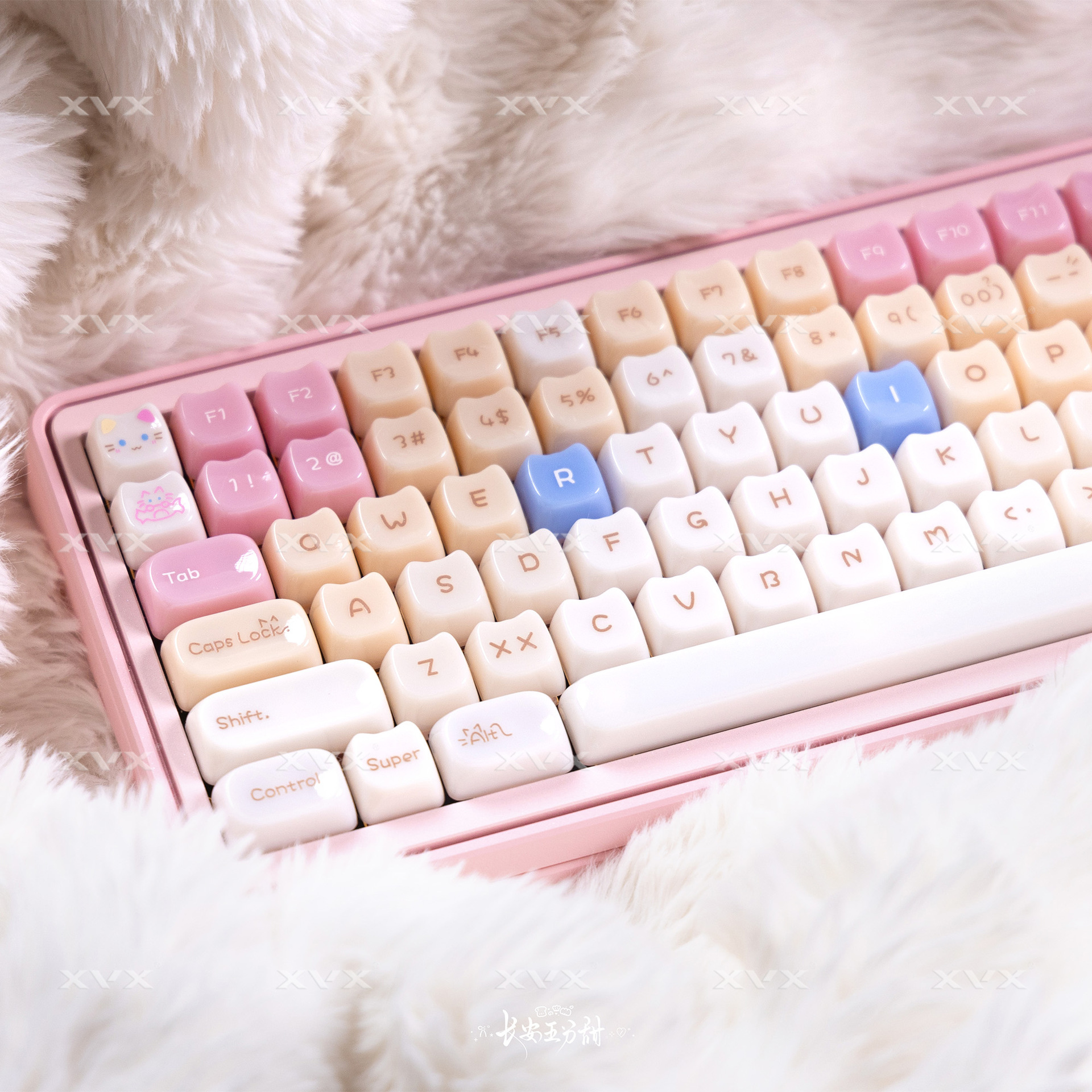 Ragdoll Cat Keyboard Caps