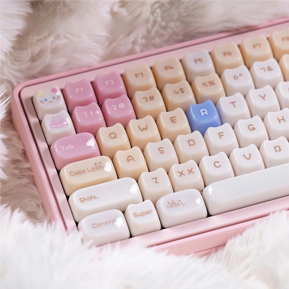 Ragdoll Cat Keyboard Caps
