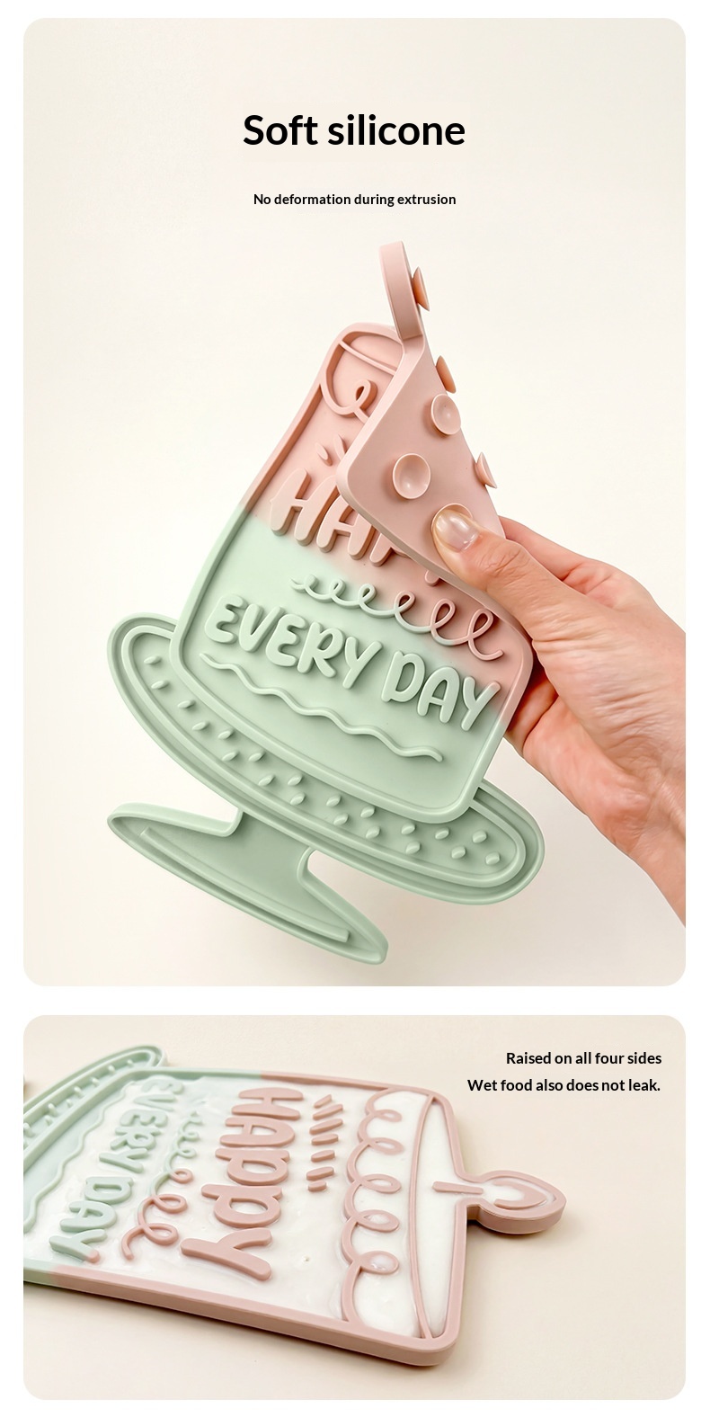 Pet Licking Mat Silicone Pad Cat And Dog Feeding Dish