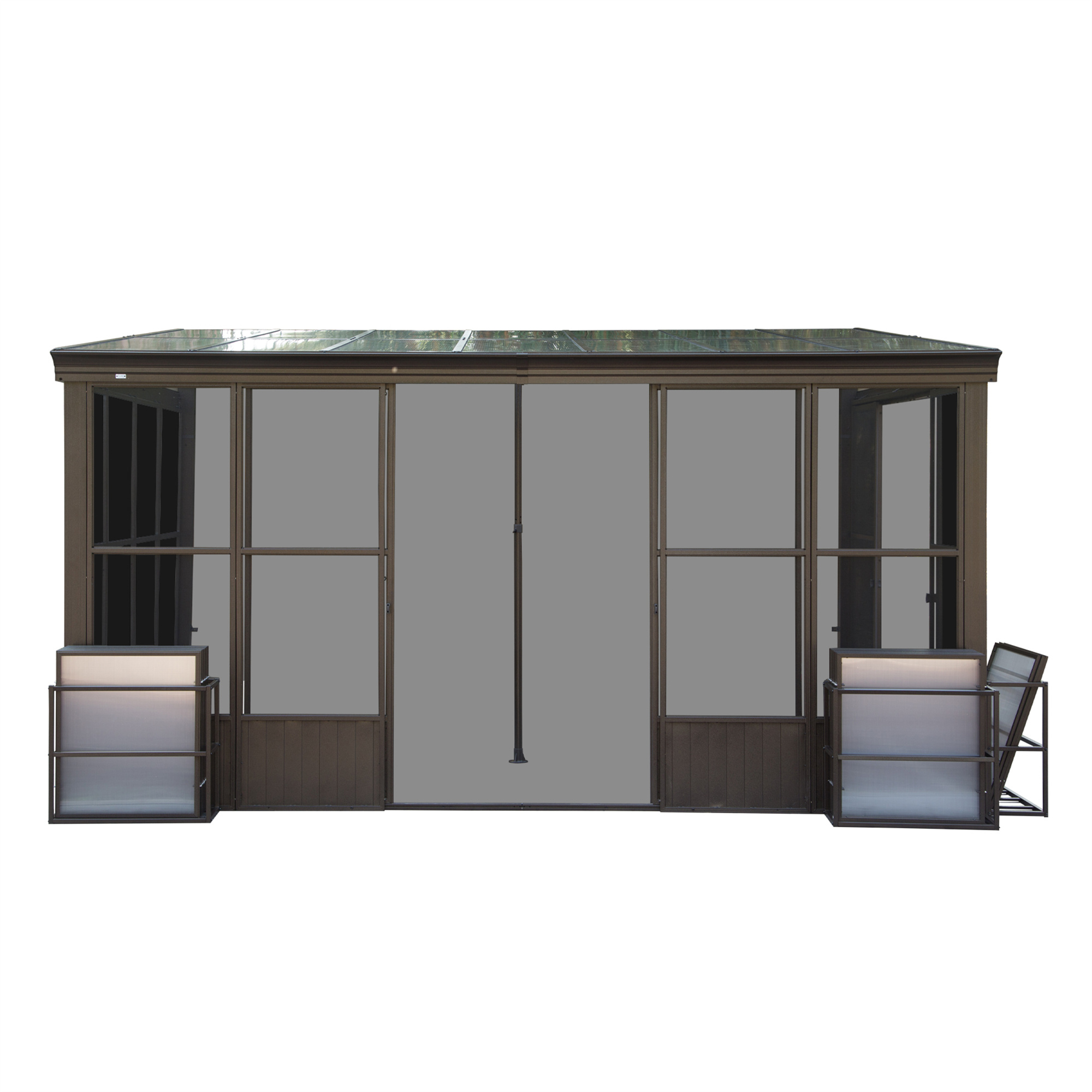 Sunroom, 10x12FT All Season with Detachable Windows