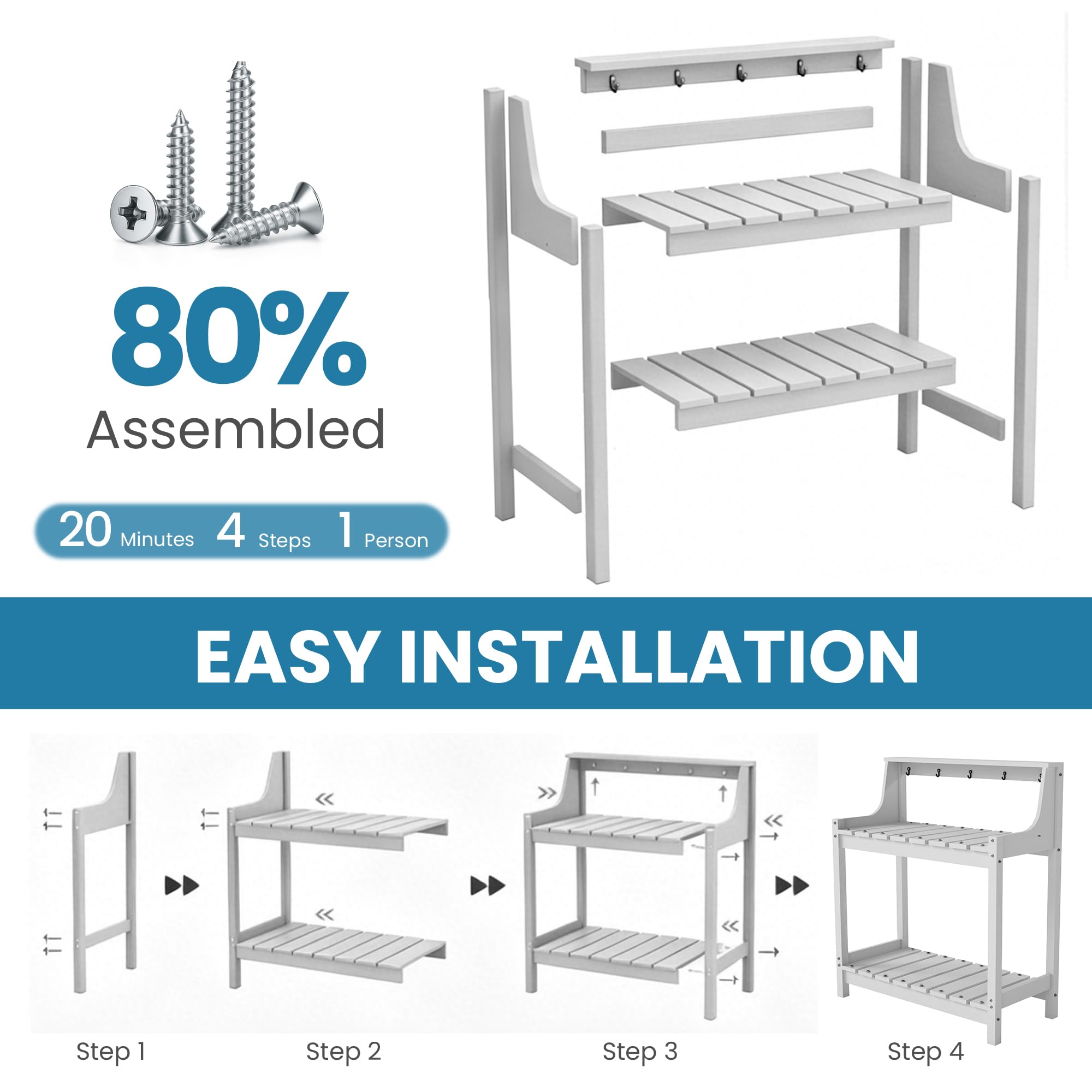 Outdoor Potting Bench