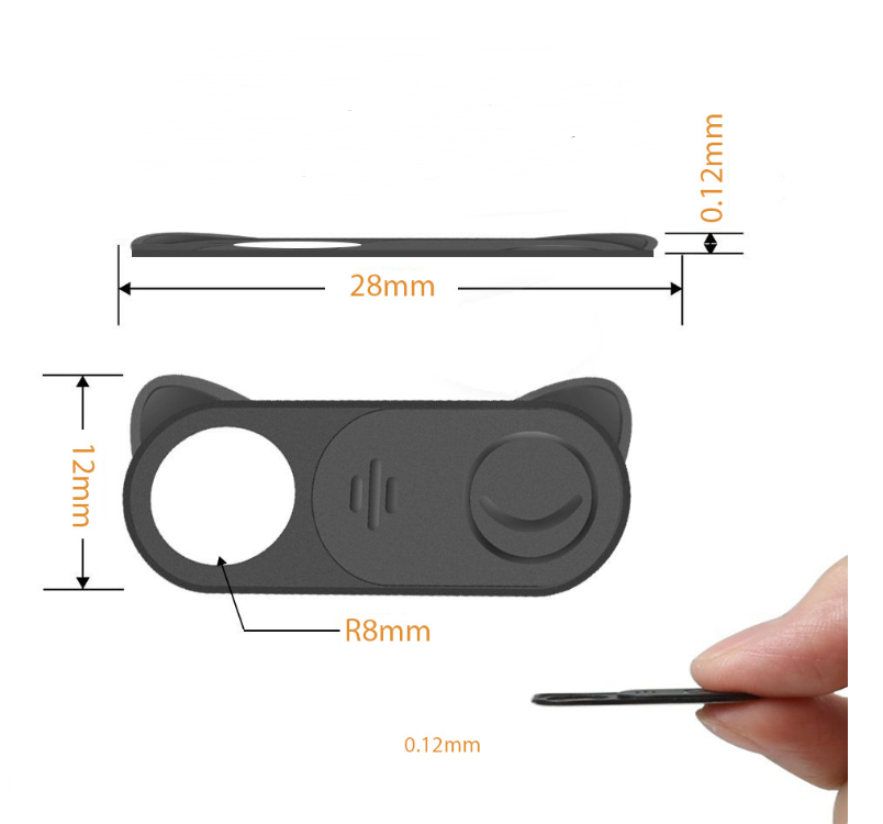Webcam Privacy Camera Cover