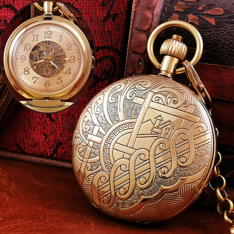 Copper Pocket Watch