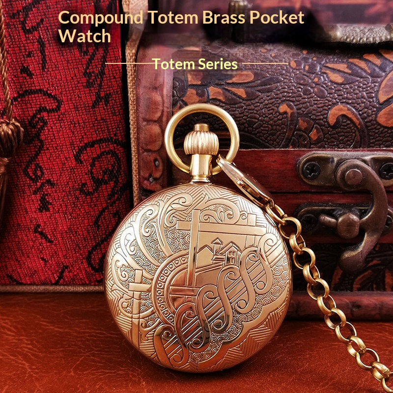 Copper Pocket Watch