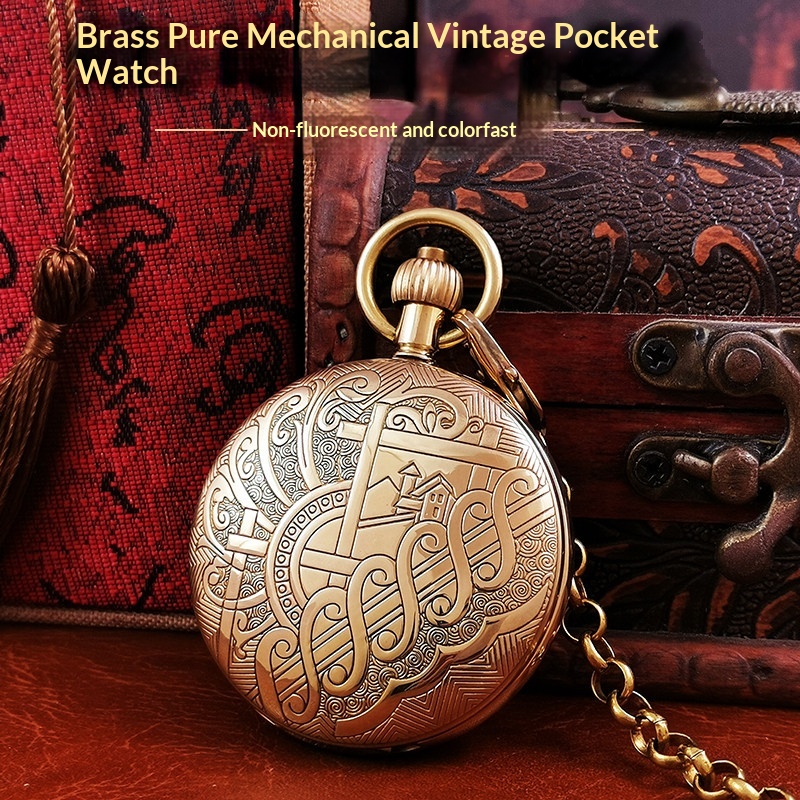 Copper Pocket Watch