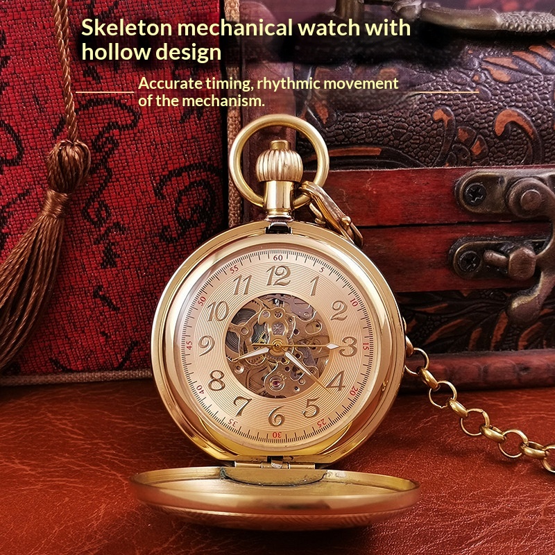 Copper Pocket Watch