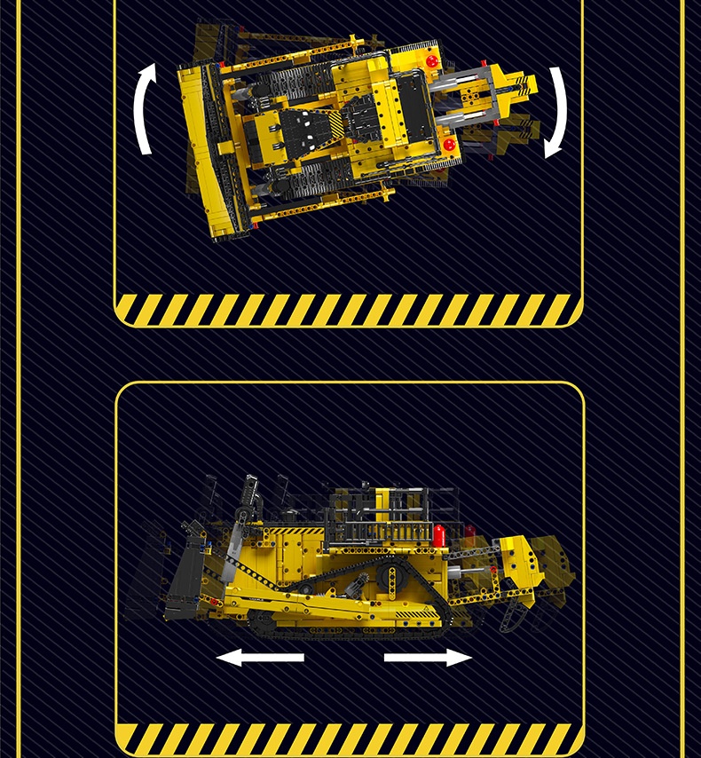 Yuxing Engineering Vehicle 15084 Mechanical Bulldozer
