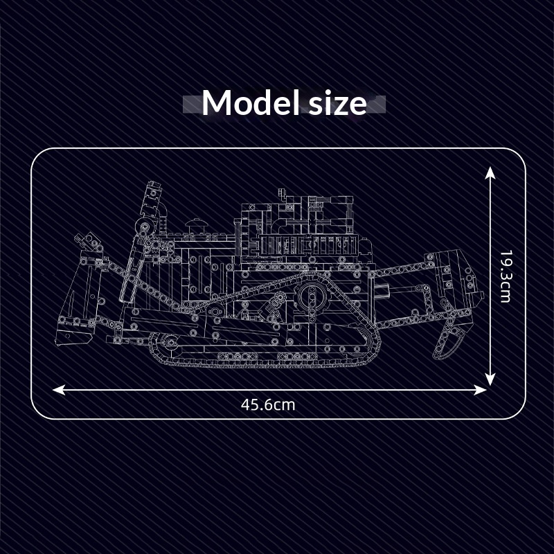 Yuxing Engineering Vehicle 15084 Mechanical Bulldozer