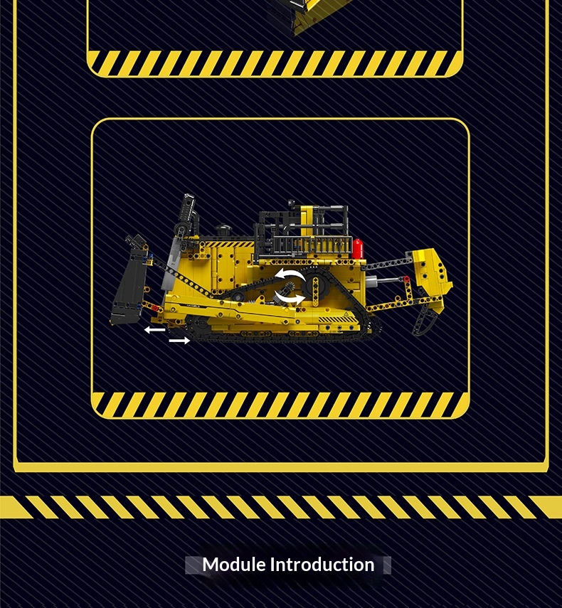 Yuxing Engineering Vehicle 15084 Mechanical Bulldozer