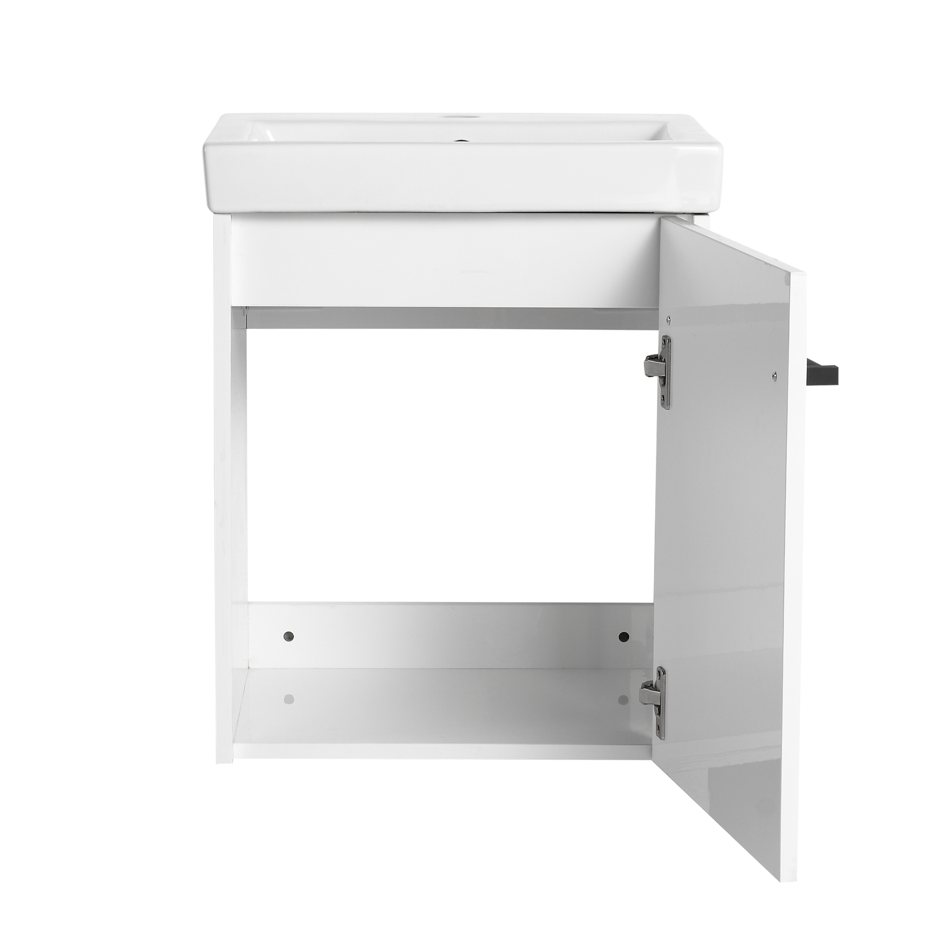 Bathroom Vanity, 18'', Floating, Ceramic