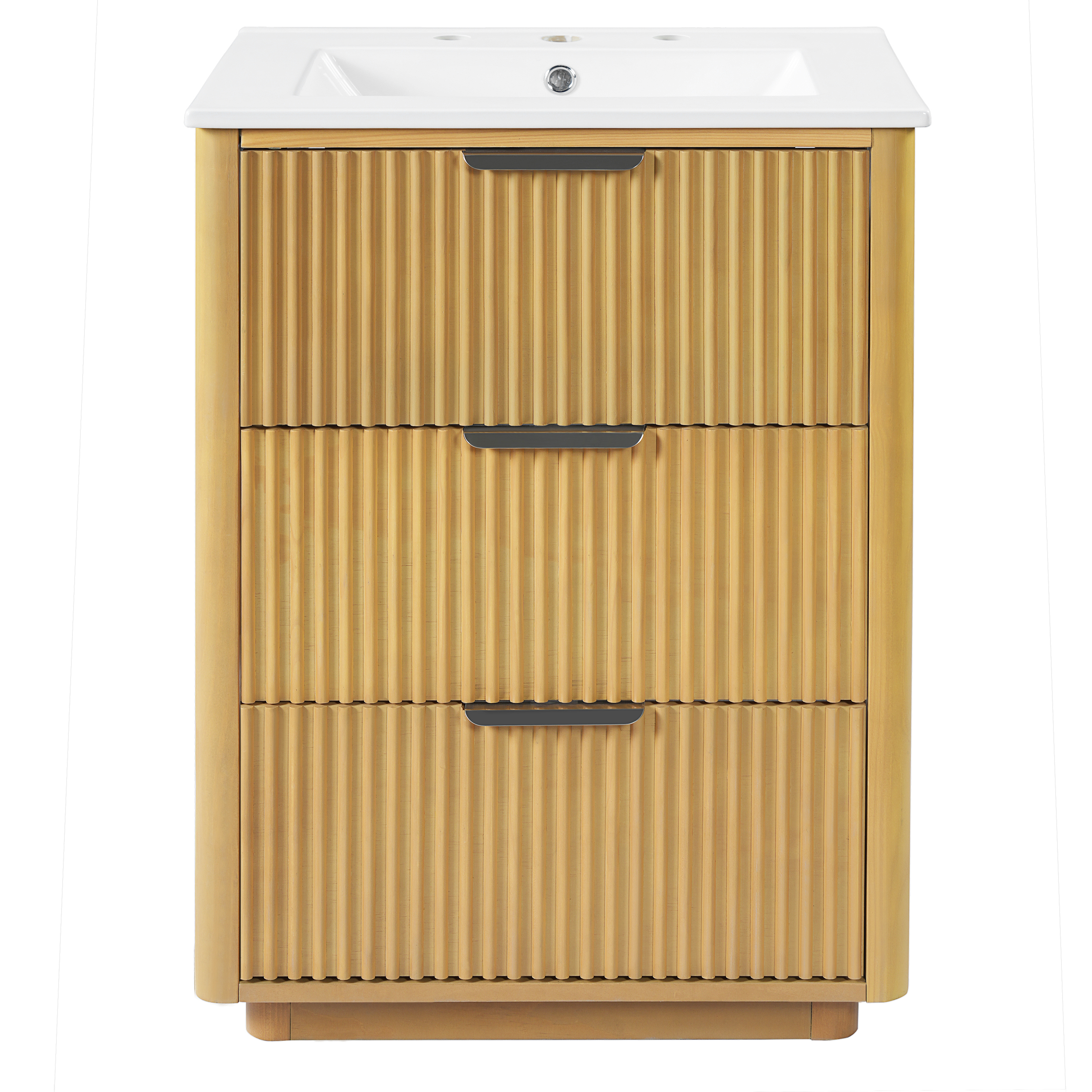Bathroom Vanity, 24 Inch, Ceramic Sink