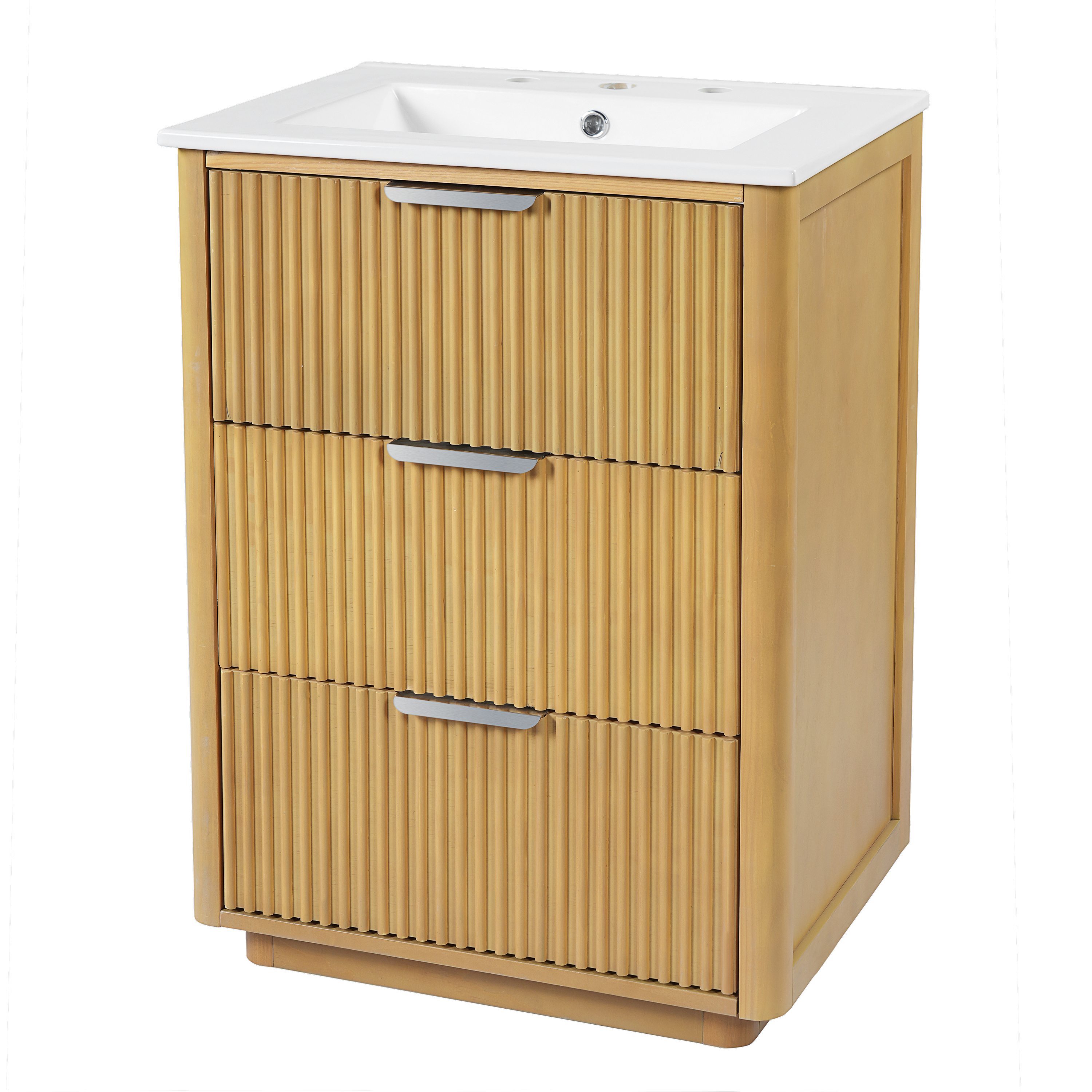 Bathroom Vanity, 24 Inch, Ceramic Sink