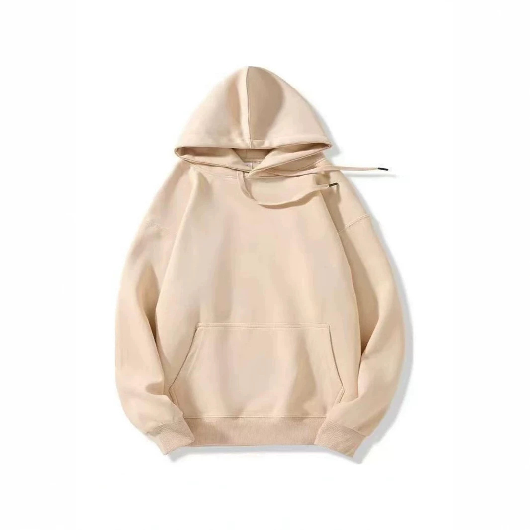 Casual Hooded Sweatshirt Drawstring