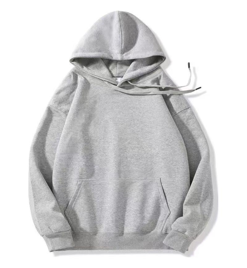 Casual Hooded Sweatshirt Drawstring