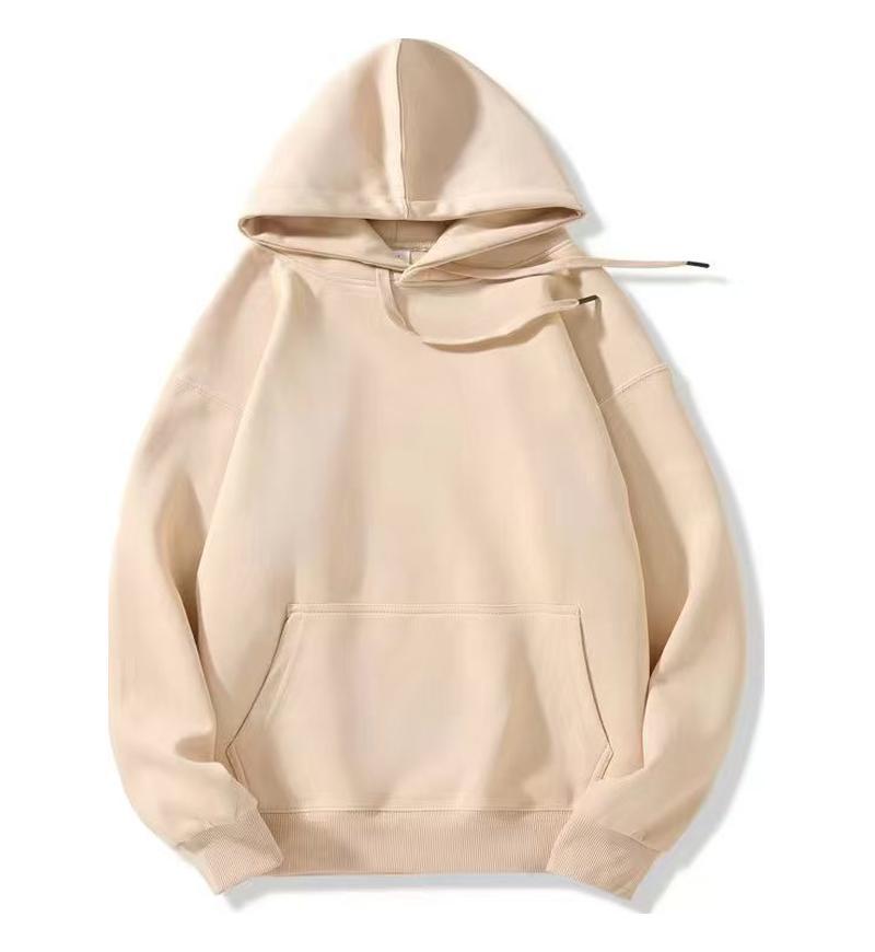 Casual Hooded Sweatshirt Drawstring