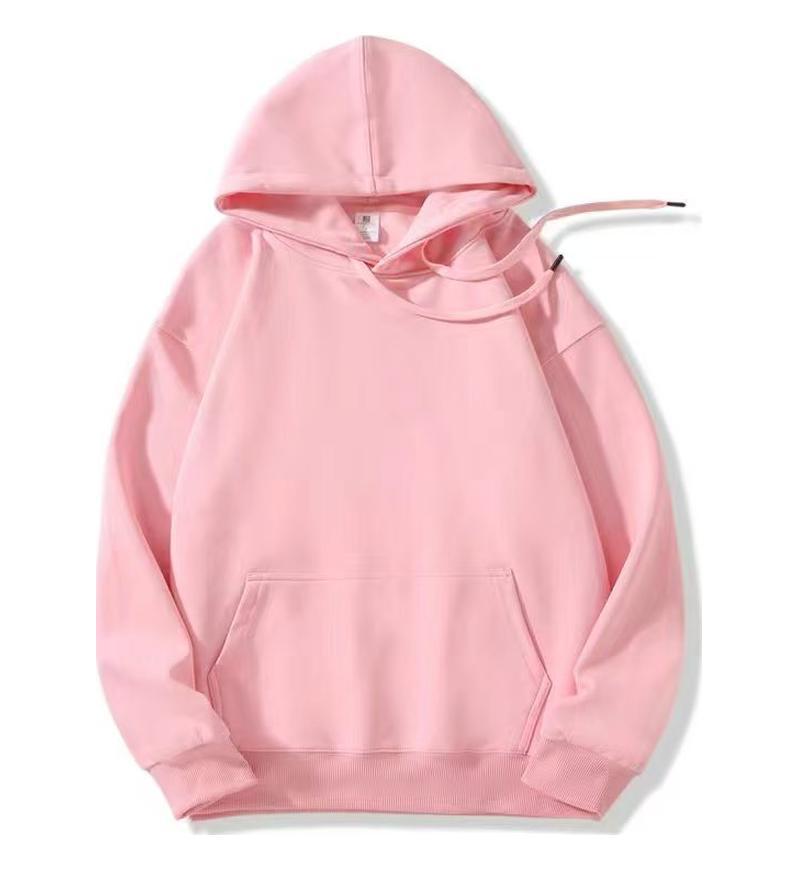 Casual Hooded Sweatshirt Drawstring