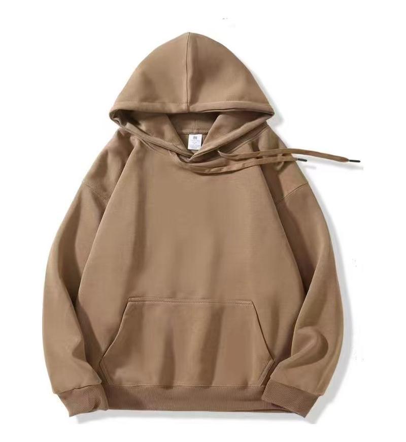 Casual Hooded Sweatshirt Drawstring