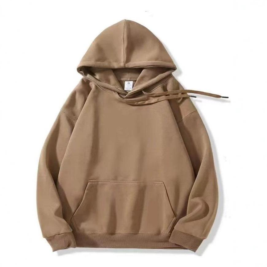 Casual Hooded Sweatshirt Drawstring