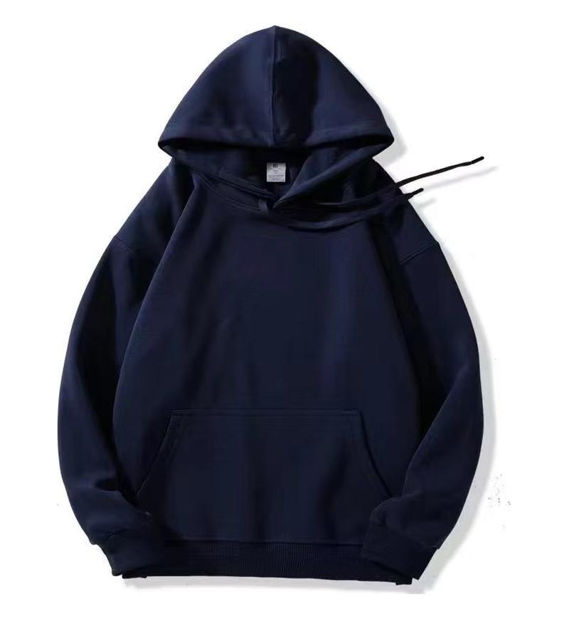 Casual Hooded Sweatshirt Drawstring