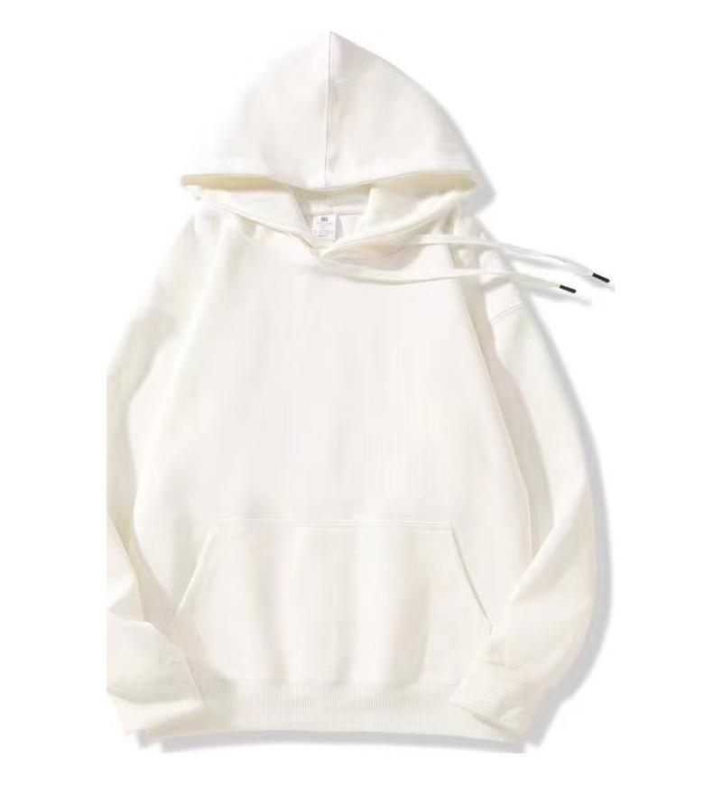 Casual Hooded Sweatshirt Drawstring