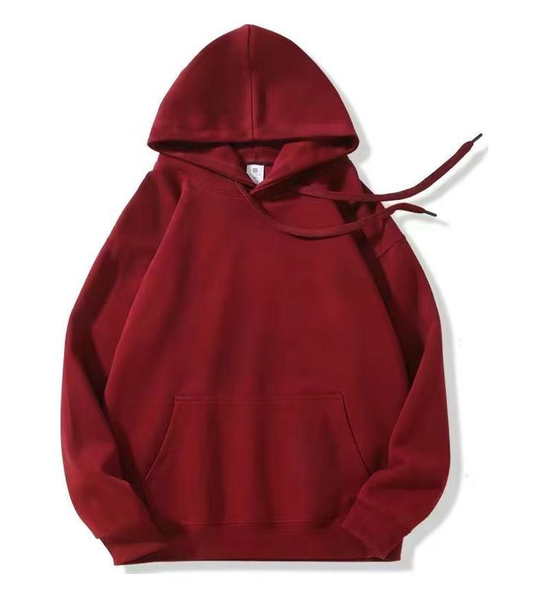 Casual Hooded Sweatshirt Drawstring