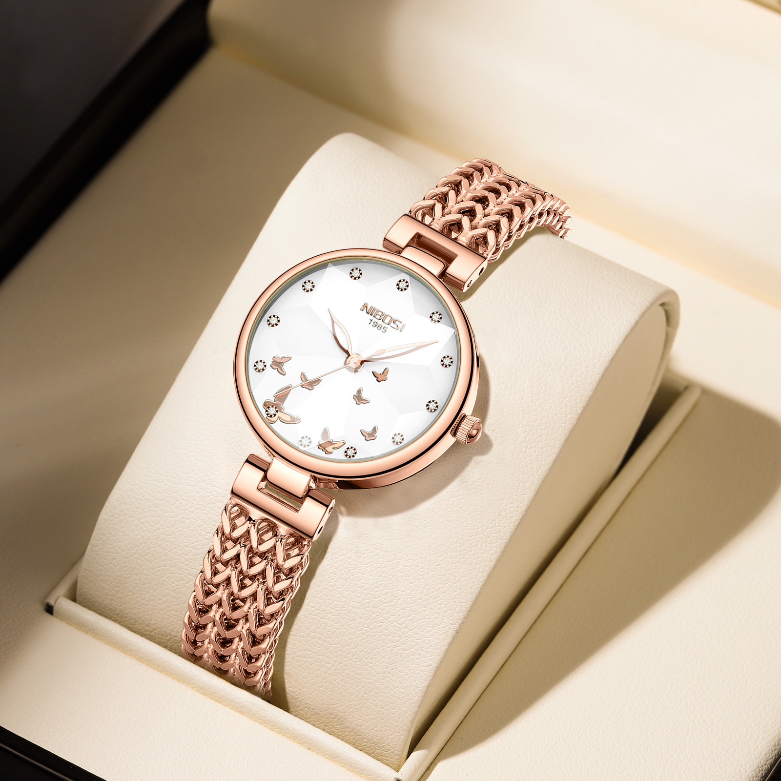 Women's Waterproof Steel Watch