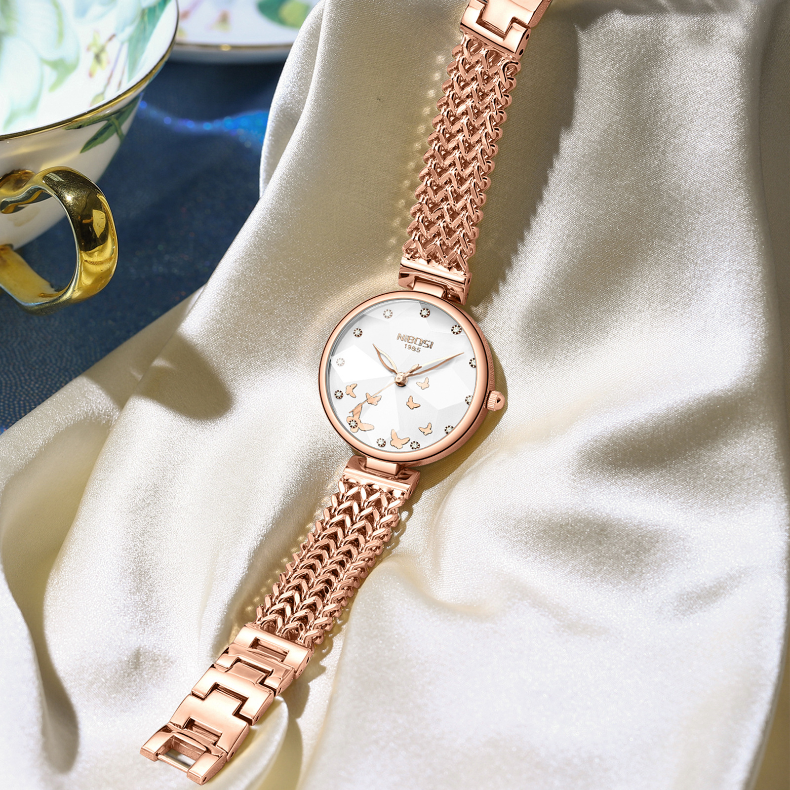 Women's Waterproof Steel Watch