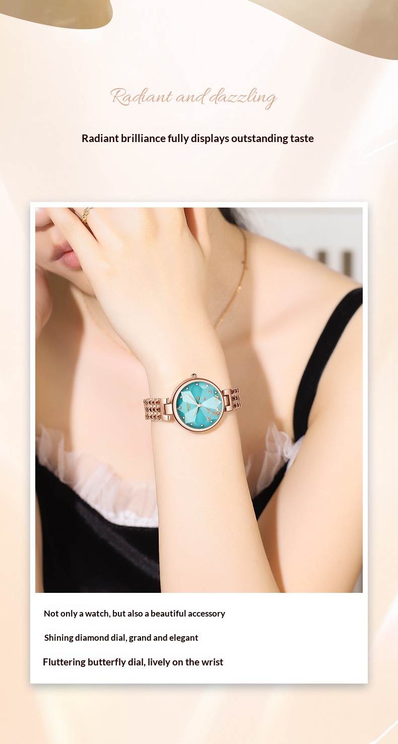 Women's Waterproof Steel Watch