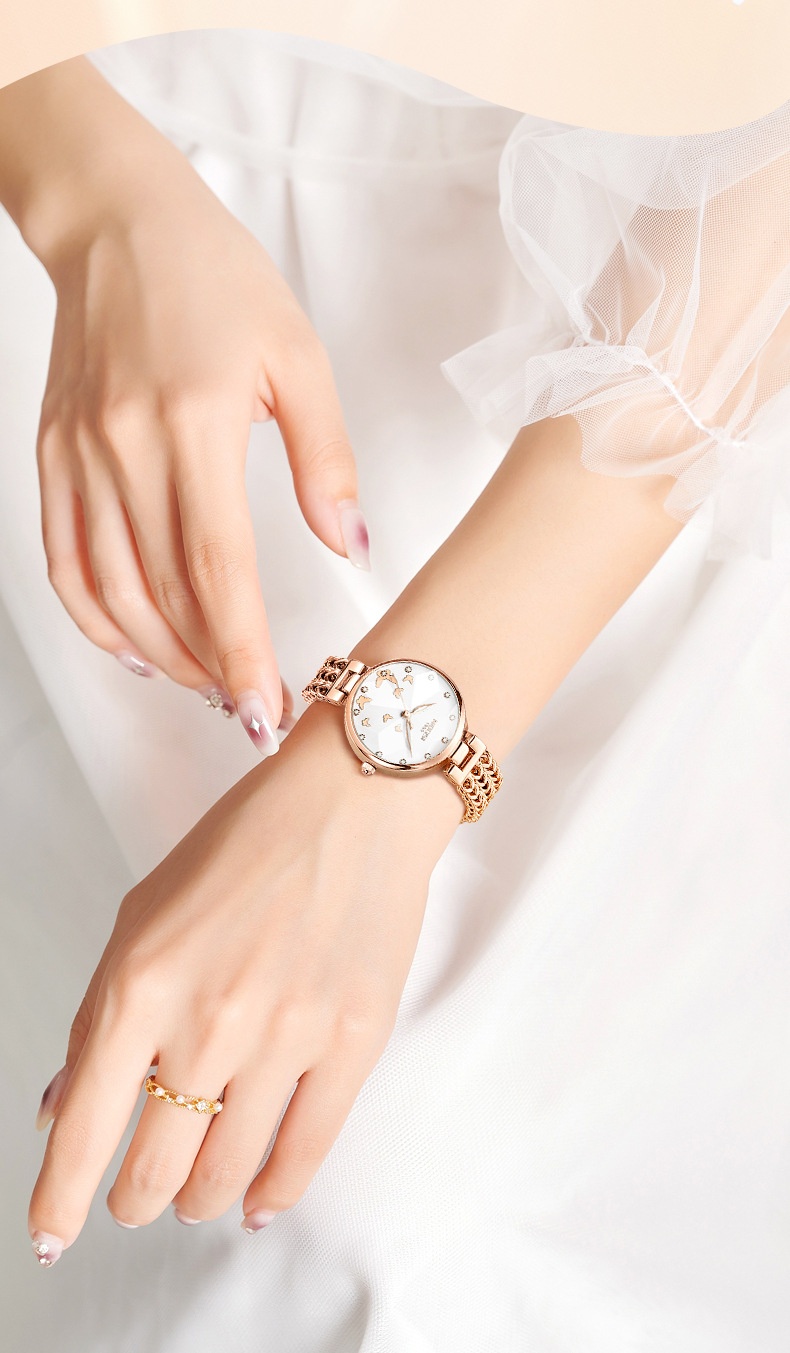 Women's Waterproof Steel Watch