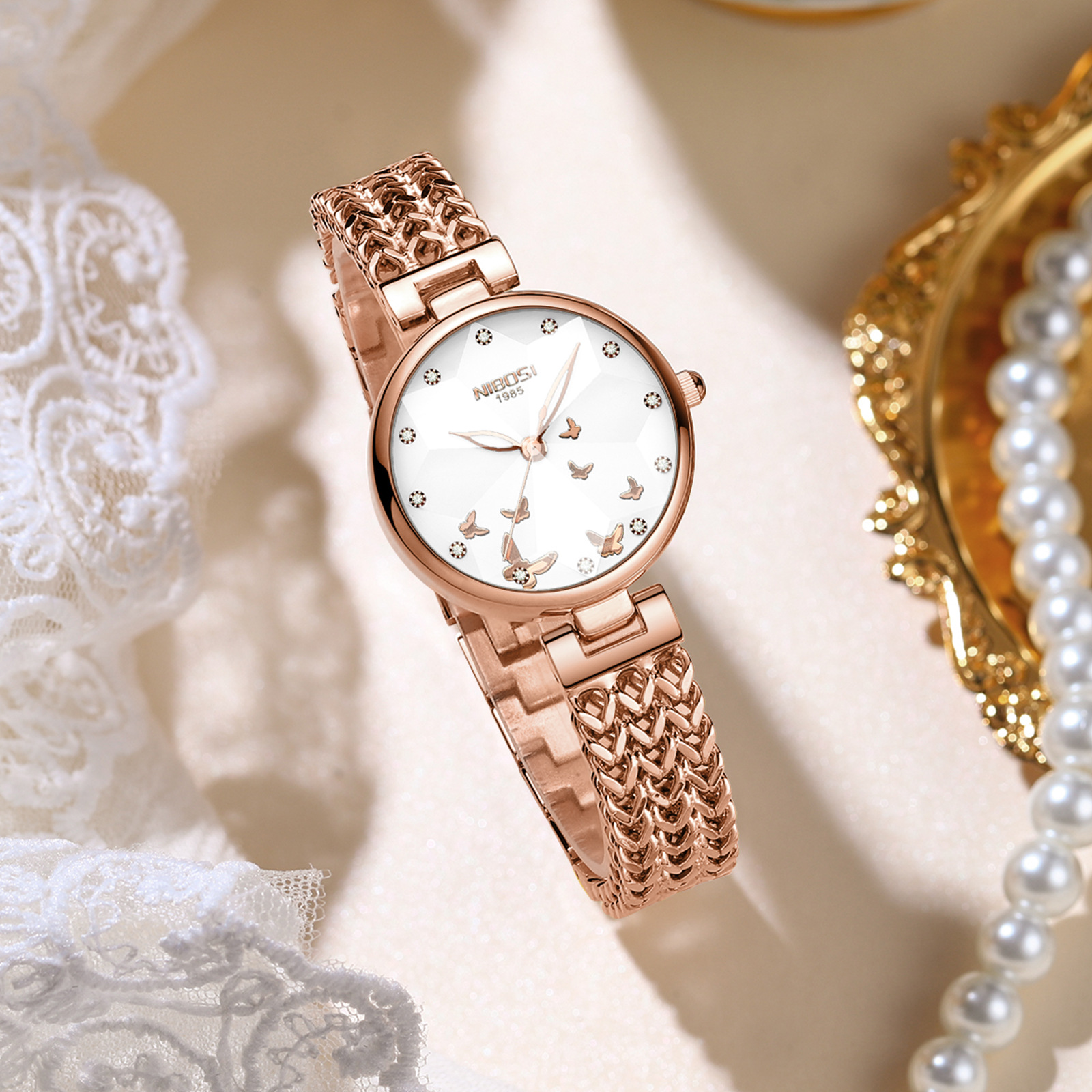 Women's Waterproof Steel Watch
