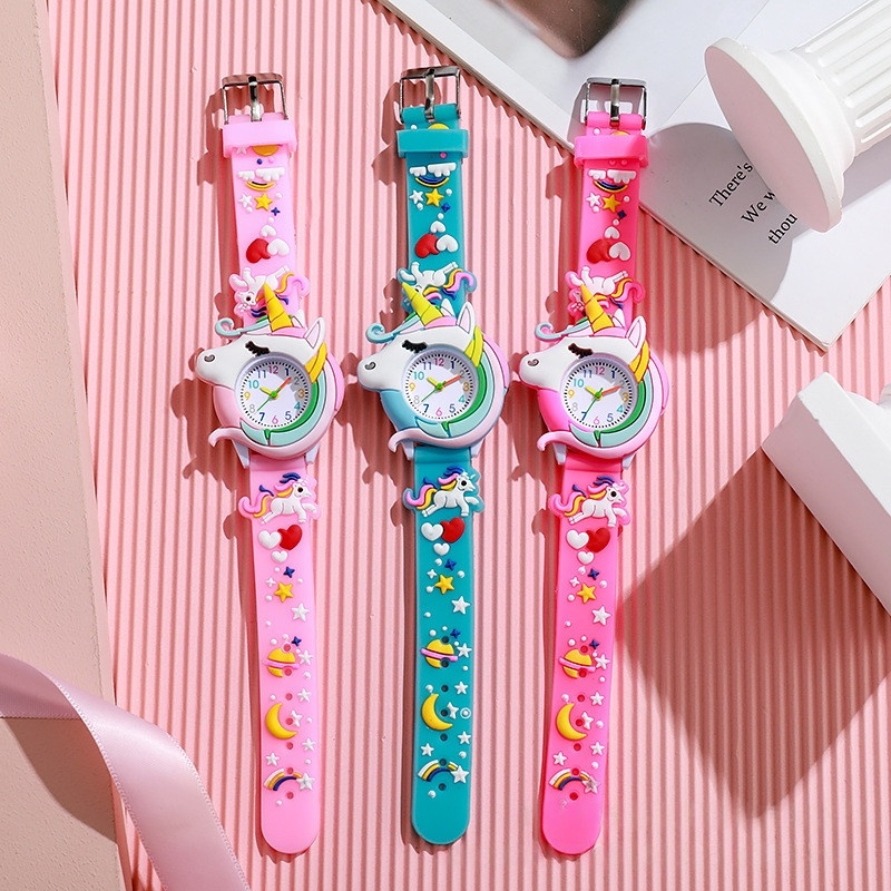Kids Watch Cartoon Silicone Cute Fashionable