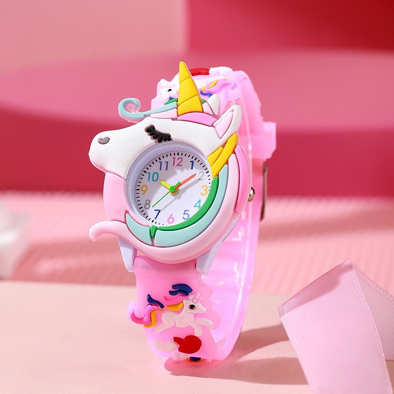 Kids Watch Cartoon Silicone Cute Fashionable