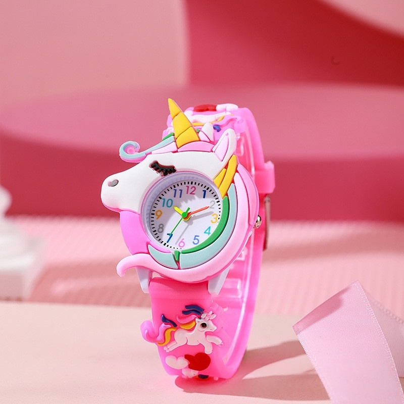 Kids Watch Cartoon Silicone Cute Fashionable