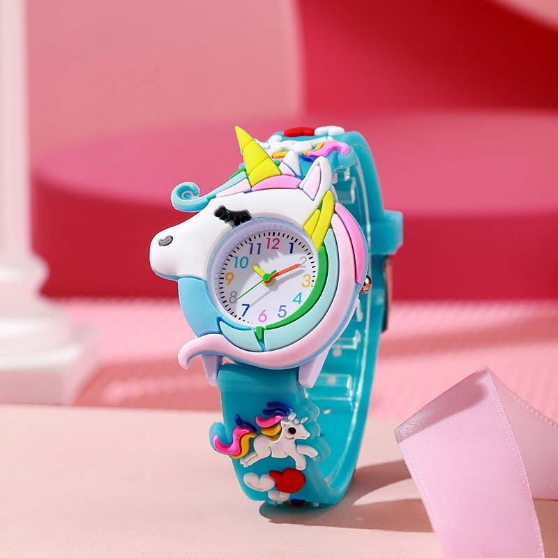 Kids Watch Cartoon Silicone Cute Fashionable