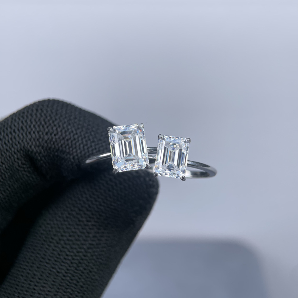 Moissanite Diamond Ring