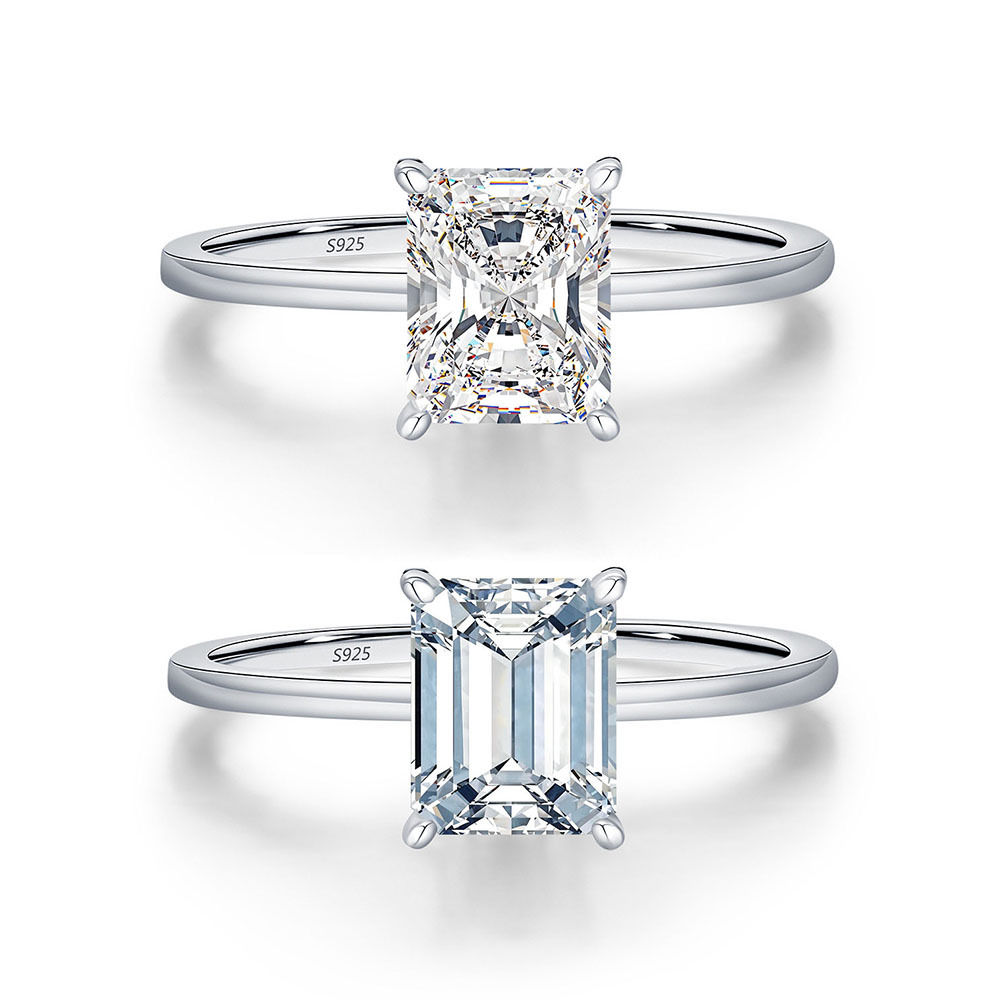 Moissanite Diamond Ring