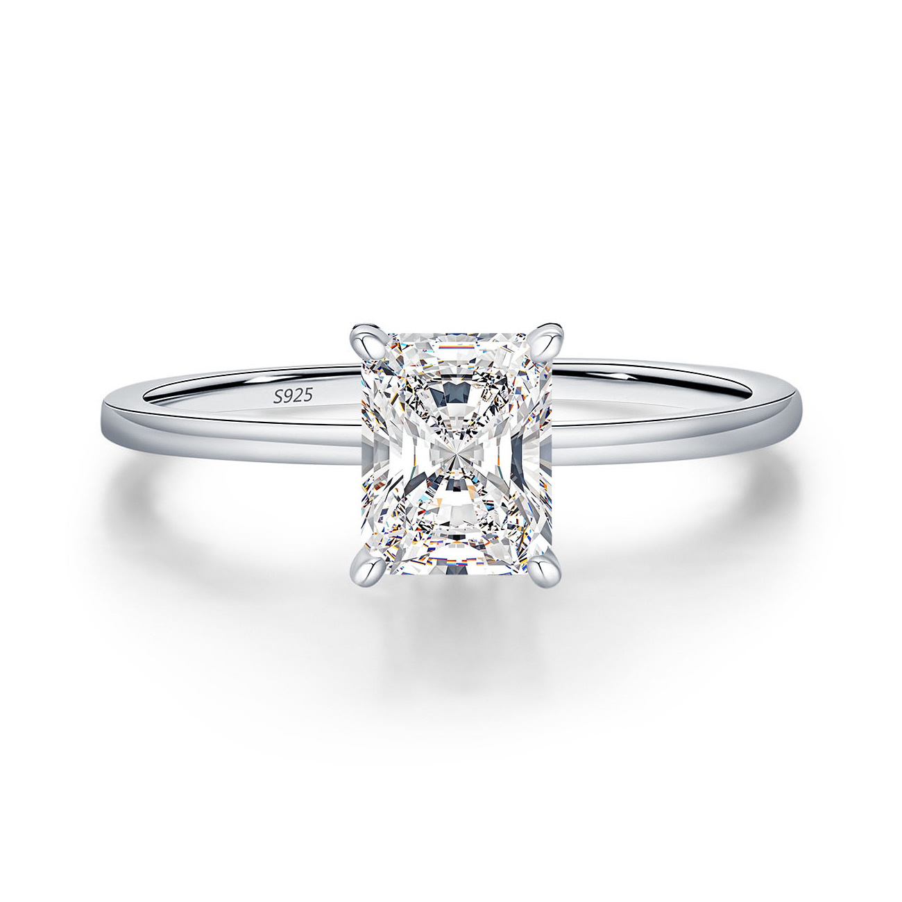 Moissanite Diamond Ring