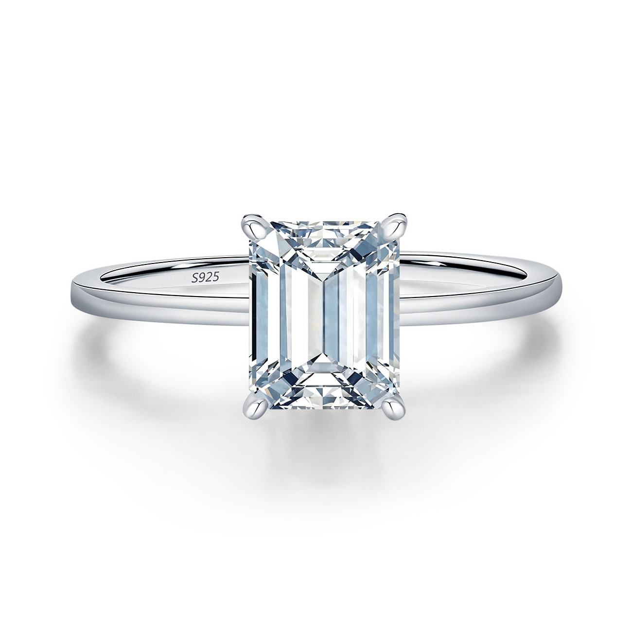Moissanite Diamond Ring