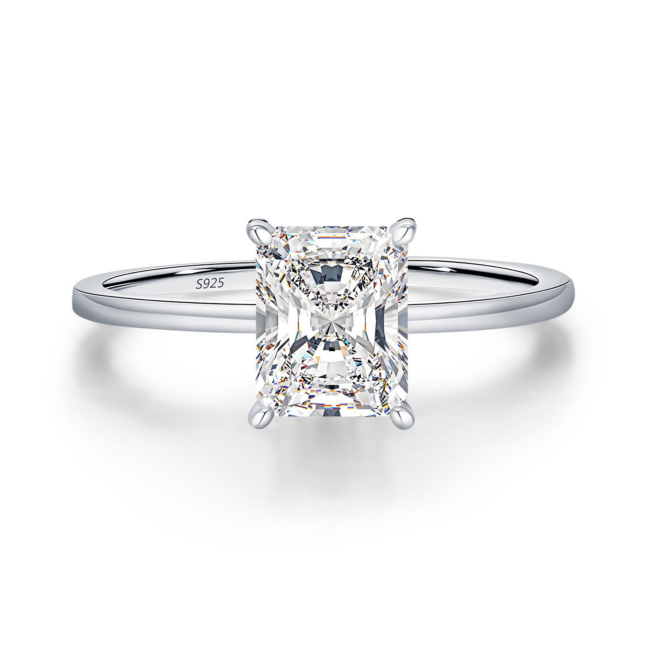 Moissanite Diamond Ring